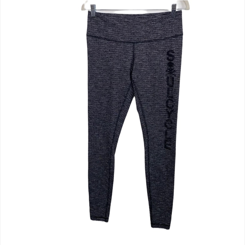 Lululemon Coco Pique Wunder Under Soulcycle Leggings Pants Women’s Sz 10